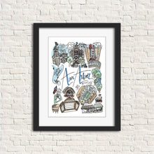 Load image into Gallery viewer, Ann Arbor, MI Print