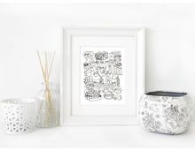 Load image into Gallery viewer, London Black and White Digital Download Art Print