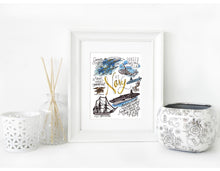 Load image into Gallery viewer, Navy Art Print
