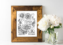 Load image into Gallery viewer, Orlando Black and White Digital Download Art Print