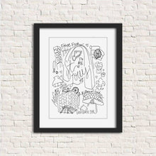 Load image into Gallery viewer, St. Louis Black and White Digital Download Art Print