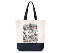 Load image into Gallery viewer, Watercolor City Tote Bag