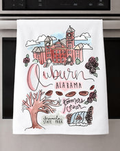 Load image into Gallery viewer, Watercolor City Dishtowel