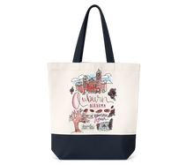 Load image into Gallery viewer, Watercolor City Tote Bag