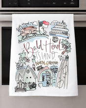 Load image into Gallery viewer, Watercolor City Dishtowel