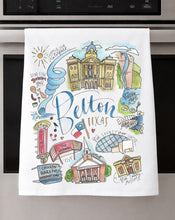 Load image into Gallery viewer, Watercolor City Dishtowel