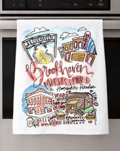 Load image into Gallery viewer, Watercolor City Dishtowel