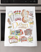Load image into Gallery viewer, Watercolor City Dishtowel