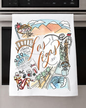 Load image into Gallery viewer, Watercolor City Dishtowel
