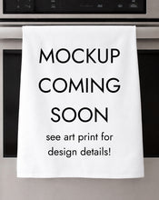 Load image into Gallery viewer, Watercolor City Dishtowel