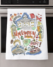 Load image into Gallery viewer, Watercolor City Dishtowel