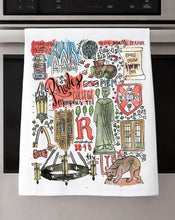 Load image into Gallery viewer, Watercolor City Dishtowel