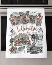 Load image into Gallery viewer, Watercolor City Dishtowel