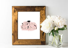 Load image into Gallery viewer, [PRINTABLE] She Loves Adventure Neon Digital Download Art Print