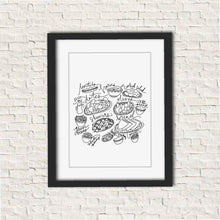 Load image into Gallery viewer, [PRINTABLE] Moroccan Dishes Digital Download Art Print