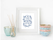 Load image into Gallery viewer, [PRINTABLE] Look at the Stars Digital Download Art Print