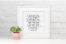 Load image into Gallery viewer, [PRINTABLE] Where we love is Home Digital Download Art Print